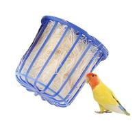 Parakeet Cage Nest - Soft Comfortable Bird Shelter, Brooding Basket | Hiding Place Design, Easy-Clean Bedding Feature, Relaxing Safe For Small Parrots Budgies Lovebirds Home Aviary Breeding Use