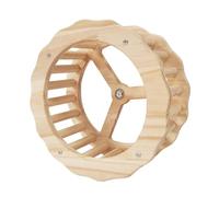 Parakeet Exercise Wheel - Wooden Bird Toy | Intelligent Play Equipment for Cage Accessories | Promotes Healthy Activity for Conures, Parakeets, and Cockatiels | Ideal for Budgies and Parrots U