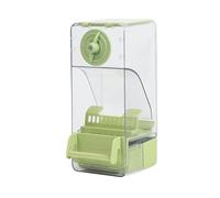 Parakeet Feeder, Automatic Parrot Feeder, Hummingbird Automatic Food Feeder Bird Cage Food Container for Parakeet Cockatiel Canary Parrot