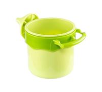 Parakeet Feeder Bowl, Cockatiel Feeding Dish, 2.09x2.09x1.89 Inches Non Slip Base Accessory, Precise Design for Outdoor Pet Use on Ground Deck Balcony or Fence Feeding Stations