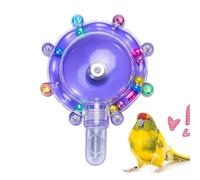 Parakeet Feeding Toy: 10x8x6cm rotating design, interactive foraging game to promote chewing activity, spinner wheel for birds and cockatiels | Balcony,