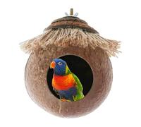 Parakeet Nest - Birds Nest - Bird House | Soft Bird Nesting House Design, Small Animal Habitat Accessory For Conures Cockatiels Budgies Indoor Pet Cage Relaxation