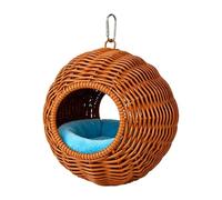Parakeet Nest | Chew-Resistant Washable Nesting Hpuse,Bird Bed Hammock Hideouts - for Small Parrots Lovebird Finch Pet Living Room Home Indoor Outdoor Aviary Garden