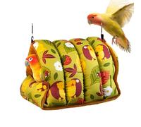 Parakeet Nest, Foldable Hammock for Birds, Soft Comfortable Bed, Lightweight Material, Easy Hanging Feature, Sleeping Tool, Birds Accessory for Indoor 11.42×9.06×8.27 Inches