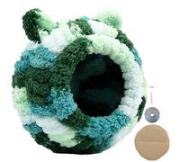 Parakeet Nest For Cage - Small Multipurpose Bird House, Sleeping Hut | Winter Friendly Warm Shelter For Budgies And Small Birds, Cage Accessory For Comfort And Safety, Creative Design Encourages