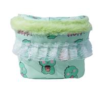 Parakeet Nest Semi-Enclosed 18x10x8cm Warm Thick Cotton Nest Decoration | Bird Bed Hideouts For Lovebird Finch Parrots Indoor Outdoor Aviary Garden Living Room Home