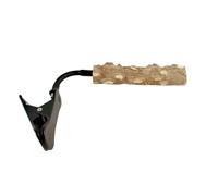 Parakeet Perches - 18x3x3cm Wooden Clip Cage Stand, Interactive Bird Resting Perch, Natural Branch Style Grip Stick, Comfortable Aviary Sitting Rod, Safe Activity Toy For Lovebirds African
