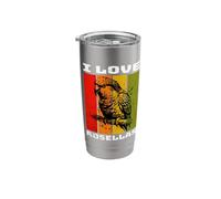 Parakeet Rosella Retro Parakeet Rosella Stainless Steel Insulated Tumbler