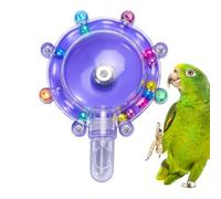 Parakeet Search Toy - Fun Rotary Threshing Wheel | Bird Enrichment Toys | Cockatiels & Chickens, Indoor Outdoor, Patio, Window, Balcony, Garden