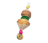Parakeet Shredding Delight - Sturdy Parrot Chewing Accessory, Plumage Companion Amusement | Cockatiel Tearing Exercise, Parrots Chewing Toy with Bell, Natural Conure Pecking Joy for Aviary Home