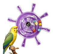 Parakeet Toy Set, Rotating Wheel Rattle, Parrot Spinner Toy 10cm For Modern Art Professional Home Supplies Daily Repair Kit Modern House Accessory Unit Home Decor Interior Supply Case