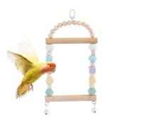 Parakeet Toys for Cage - Bird Swing Parakeet Swing, Parakeet Cage Bird Toy | Cockatiel Parakeet Toys Parrot Swing Bird Cage Accessories, Perch Stands for Budgerigar, Parakeet, Conure, Cockatiel