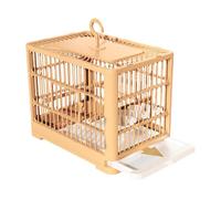 Parakeet Transport Box - 900 g Lightweight, Spacious Resting House, Pull-Out Tray, Small Animal, Flying Creature, Aviary Accessories, Camping, Travel, Adventure, Easy to Clean, Together