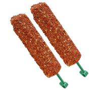 Parakeet Treats | 2 Sticks Bird Treats, Training Rewards Snack and Forage for Parakeet Cockatiel Parakeet Diamond Mino Canary