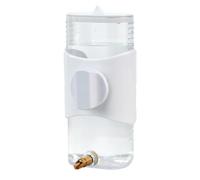 Parakeet Water Dispenser, Acrylic Seed Food Container, Automatic Bird Water Filter, Mess Free Incocage Accessories, Leakproof Bird Feeder Drinker, Pet Feeding Station for Occaine Colabbird