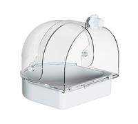 Parakeets Bathing Bowl Lovebirds Bath House Bird Shower Cage Accessory For Parakeets And Finches Large Bird Bath