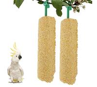 Parakeets Bird Treats, 2-Piece Pet Birds Treat Sticks, Portable Training Rewards & Chewing Foraging Snacks for Conures, Cockatiels, Parakeets, Finches, Mynas, and Canary Islands