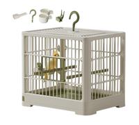 Parakeets Birdcages - Carrier Travel Cage, Take Out Viewing Cages | Bird Travel Carrier Ornamental Birdcages, Lightweight, Hook Handle, Standing Pole, Detachable Tray For Finches, Parakeets, Parrots