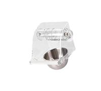 Parakeets Feeder With Stable Base And Removable Bowl Easy Cleaning Bird Perch Cage Feeder For Home And Professional Use