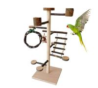 Parakeets Play Paradise | Toys For Birdcages | Parakeet Play Stand | For Home Parakeets Cockatiels and Parrots