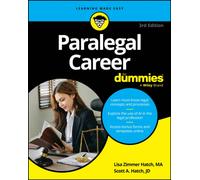 Paralegal Career For Dummies
