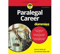 Paralegal Career For Dummies (For Dummies (Career/Education))