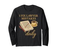 Paralegal Legal Assistant Law Office Researcher LawyerGift Long Sleeve T-Shirt