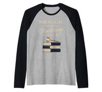 Paralegal Legal Assistant Law Office Researcher LawyerGift Raglan Baseball Tee