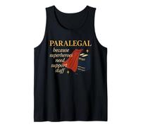Paralegal Legal Assistant Law Office Researcher LawyerGift Tank Top