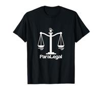 Paralegal Scales Balance Justice Icon T-Shirt