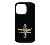 Paralegal The Real Legal Backbone Law Firm Staff Case for iPhone 13 Pro