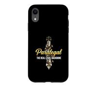 Paralegal The Real Legal Backbone Law Firm Staff Case for iPhone XR