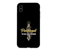 Paralegal The Real Legal Backbone Law Firm Staff Case for iPhone XS Max