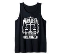 Paralegal The Real Reason The Office Stays Organized Tank Top