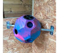 Parallax Hay Play Spinner Metal Fixings and Pole for Horses - One Size