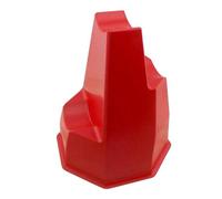 Parallax Plastics Ltd Cavaletti 3 Poles Horse Pole Block Red (One Size)