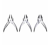 Parallel Action Plier Set -Round Nose,Round CONCAVE,Half Round/Flat-Jewelry Tool