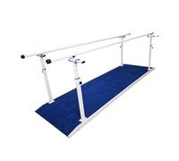 Parallel Bars for Physical Therapy, Adjustable Height & Width Training Bars, Heavy Duty Rehab Equipment for Walking Balance Issues & Home Exercises(Blue)