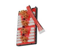 Parallel charging board for XT60 XT30 is safe to charge 4 sets of 2-8S battery pack with 35A current