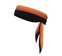Parallel colors Print Stylish Sports Headband Quick Dry Unisex Sports Workout Head Tie