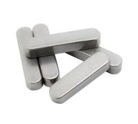 Parallel Keys, 5pc Dowel Pin Parallel Key Shaft Square Rectangular Stainless Steel Drive Flat