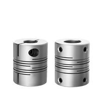Parallel Line Coupling LT D25L30 Motor Flexible Shaft Coupler Aluminum Alloy Connection Encoder 3D Printer Groove Cardan(LT-D-D25L30 11X12)