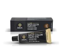 PARALLEL PRODUCTS Color Luxe (Dark Brown) - Cream Hair Colour - 25 ml - Professional Stain Colour - Grey Hair Cover - Retouching the Root