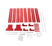 Parallel Rail Guide System, Woodworking Track Saw Guide Rail Joining Set, Aluminum Alloy Circular Saw Track Set Fixed Guide Rail Set