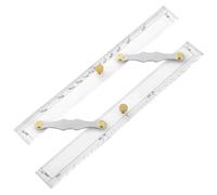 Parallel Ruler with Clear Markings, 12 in Navigation Plotting Tool