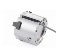 Parallel Type Pneumatic Gripper MHS 16D 20D 25D 32D 40D 63D 80D Two-jaw Three-jaw Air Gripper MHS2/MHS3/MHS4 (Color : MHS4, Size : 50D)
