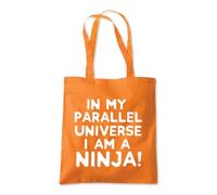 Parallel Universe Ninja Tote Shopping Bag 10 Litres Capacity 42 x 38cm