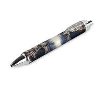 Parallel Universe Science Theory Retractable Ballpoint Pen, Ultra Fine, 0.5mm, Black Ink, Unique Pattern Rollerball Pen Ball Point Pen for College Office Business Student Nurse, 1PCS