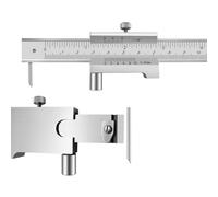 Parallel Vernier Caliper, 0-200mm (0-8 Inch) Stainless Steel Marking Gauge | Parallel Scribing Rular Crossed Caliper with Carbide Needle, for Marking Gauge
