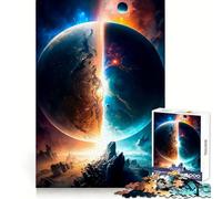 Parallel Worlds Puzzles for Teenagers 1000 Piece Strengthen Memory Tension Relief Smooth Edge Xmas Surprise (50x75cm)